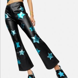Delia’s star leather pants
